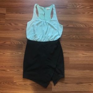 Teal silence + noise pencil dress - size 4
